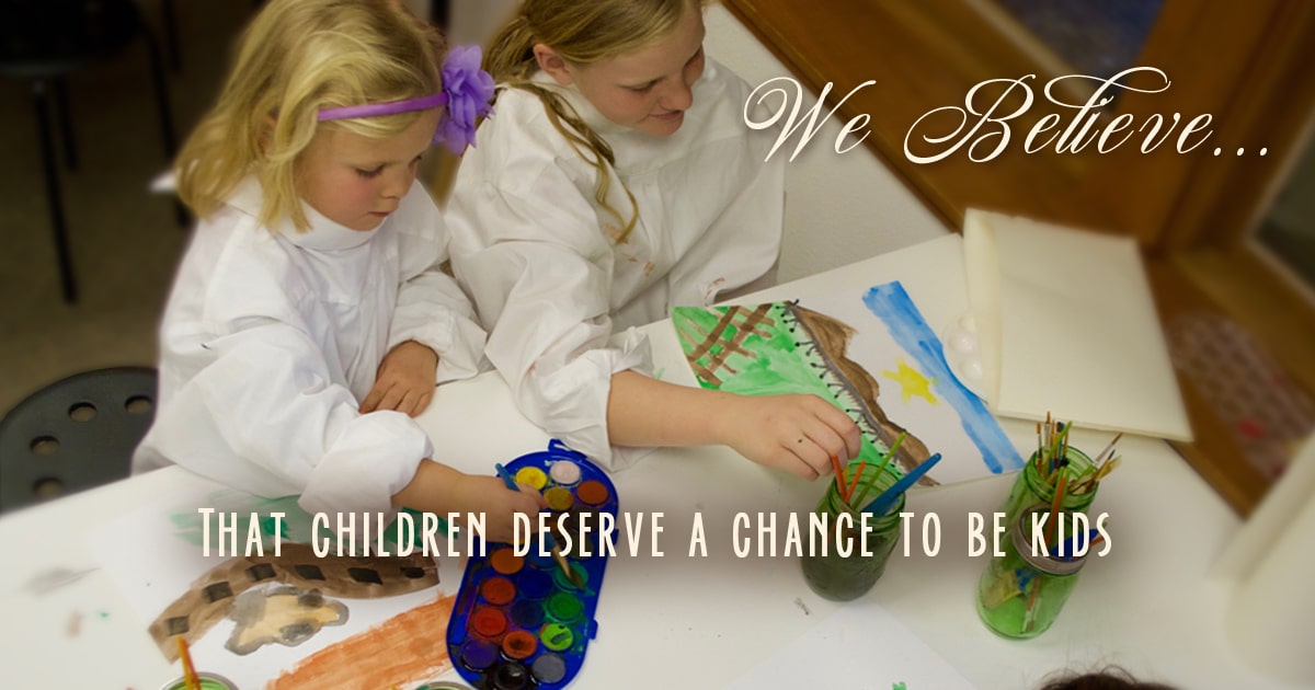 foster children should have a chance to be children